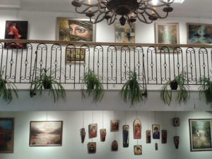 Wystawa w Saloniku Wilanowskim przy Kościele p.w. Św. Anny 
w Wilanowie 2015r.