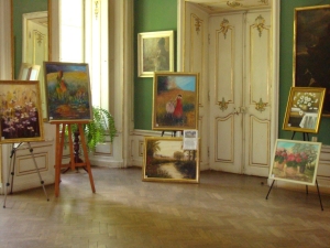 Wernisaż w Pałacu Małachowskich w 2012r.